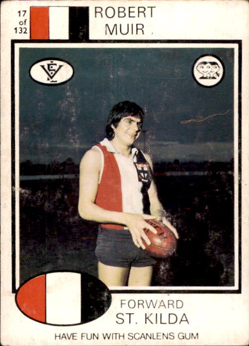 Robert Muir, 1975 Scanlens VFL