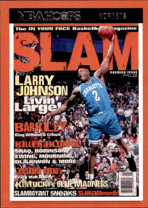 Larry Johnson, Slam, 2021-22 Panini Hoops Basketball NBA