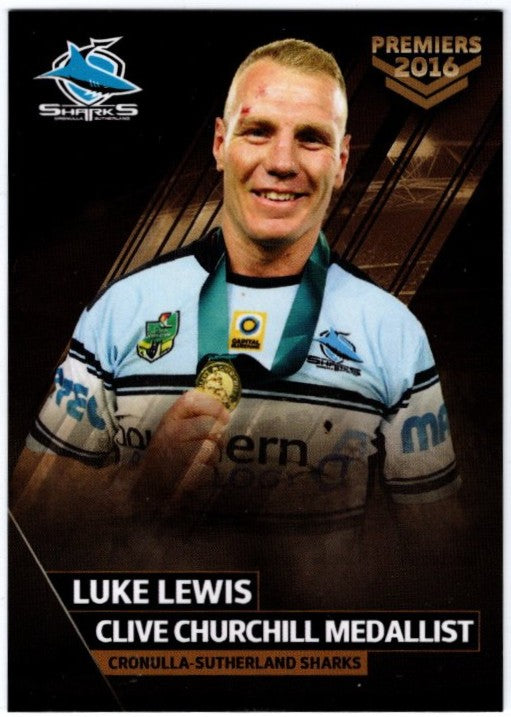 2016 Cronulla Sharks Official Signed Premiers Card Set (Read Description)