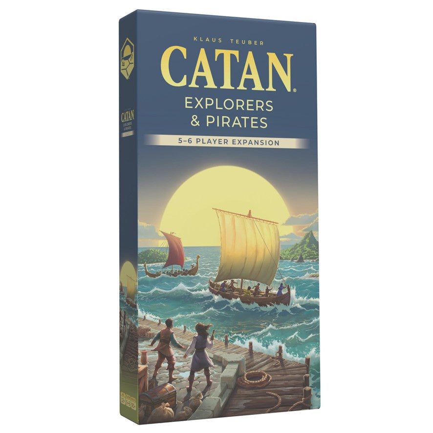 CATAN (6th Edition) - Explorers and Pirates 5-6 Player Expansion