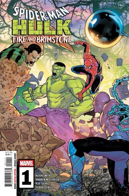 Spider-Man / Hulk: Fire and Brimstone #1 Comic
