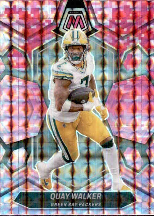 Quay Walker, Pink Prizm, 2024 Panini Mosaic Football NFL