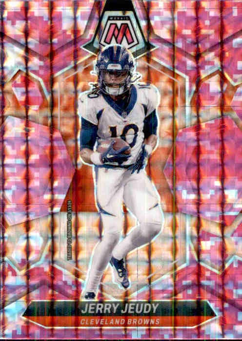 Jerry Jeudy, Pink Prizm, 2024 Panini Mosaic Football NFL