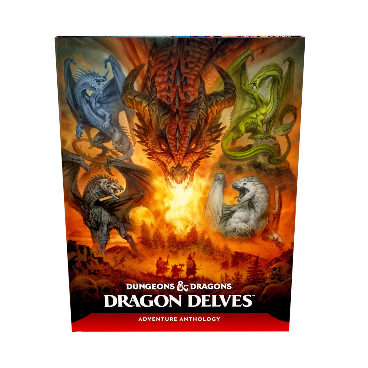 D&D Dungeons & Dragons Dragon Delves an Adventure Anthology Hardcover