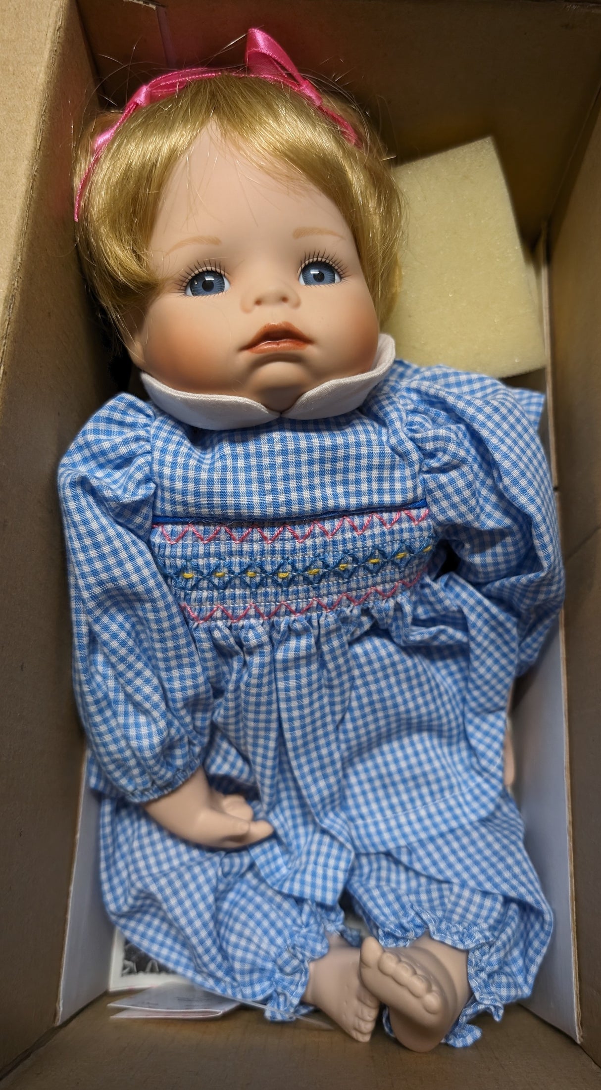 Hannah Needs A Hug! - Doll and Teddy - The Ashton-Drake Galleries