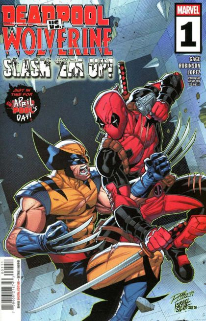 Deadpool Vs. Wolverine Slash Em Up! #1 Comic