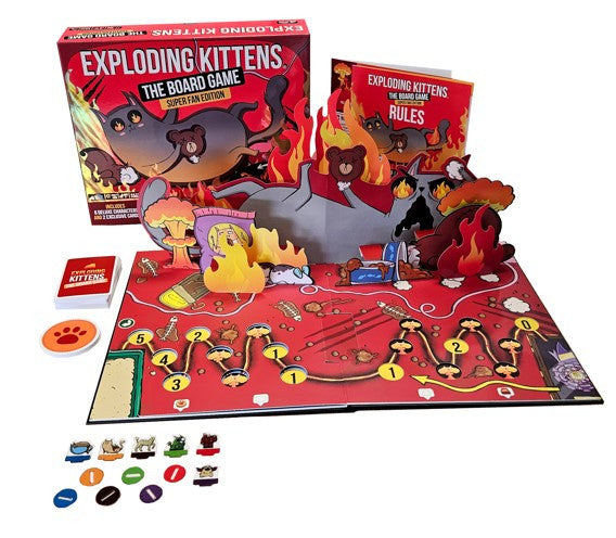 Exploding Kittens The Board Game Super Fan Edition (By Exploding Kittens)