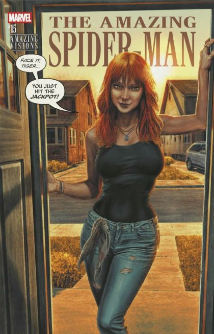 The Amazing Spider-Man, Vol. 7, #15 Lee Bermejo Amazing Visions Variant Comic