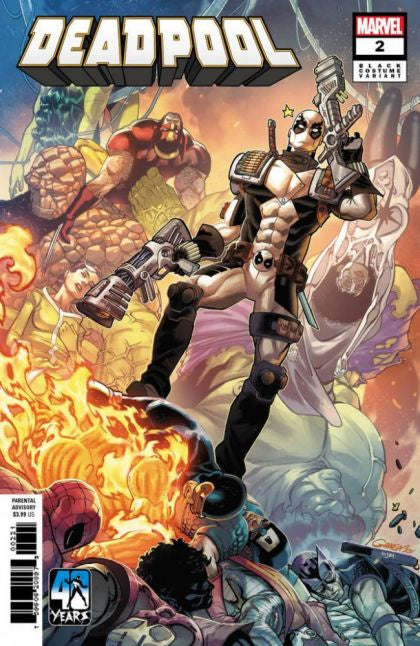 Deadpool, Vol. 9, #2 Black Costume Variant Comic