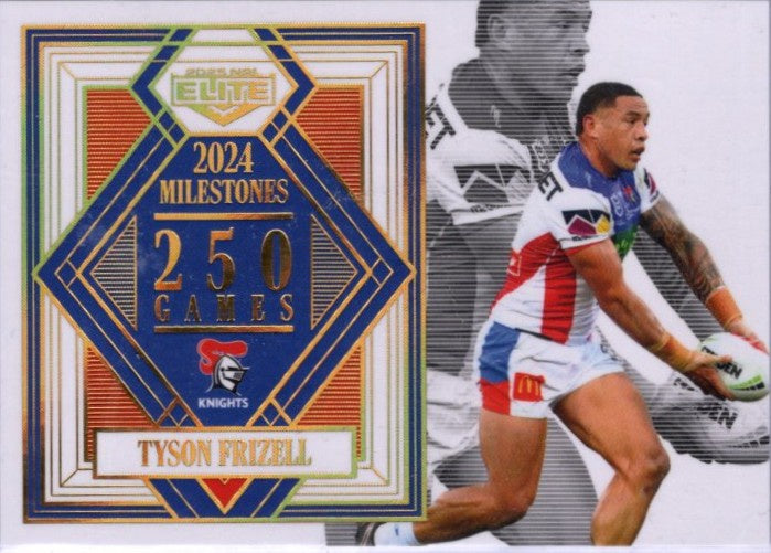 Tyson Frizell, 250 Games Milestone Case Card, 2025 TLA Elite NRL
