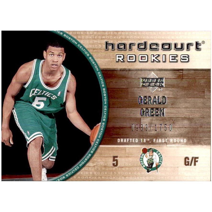 Gerald Green, Hardcourt Rookies, 2005-06 UD Hardcourt Basketball NBA