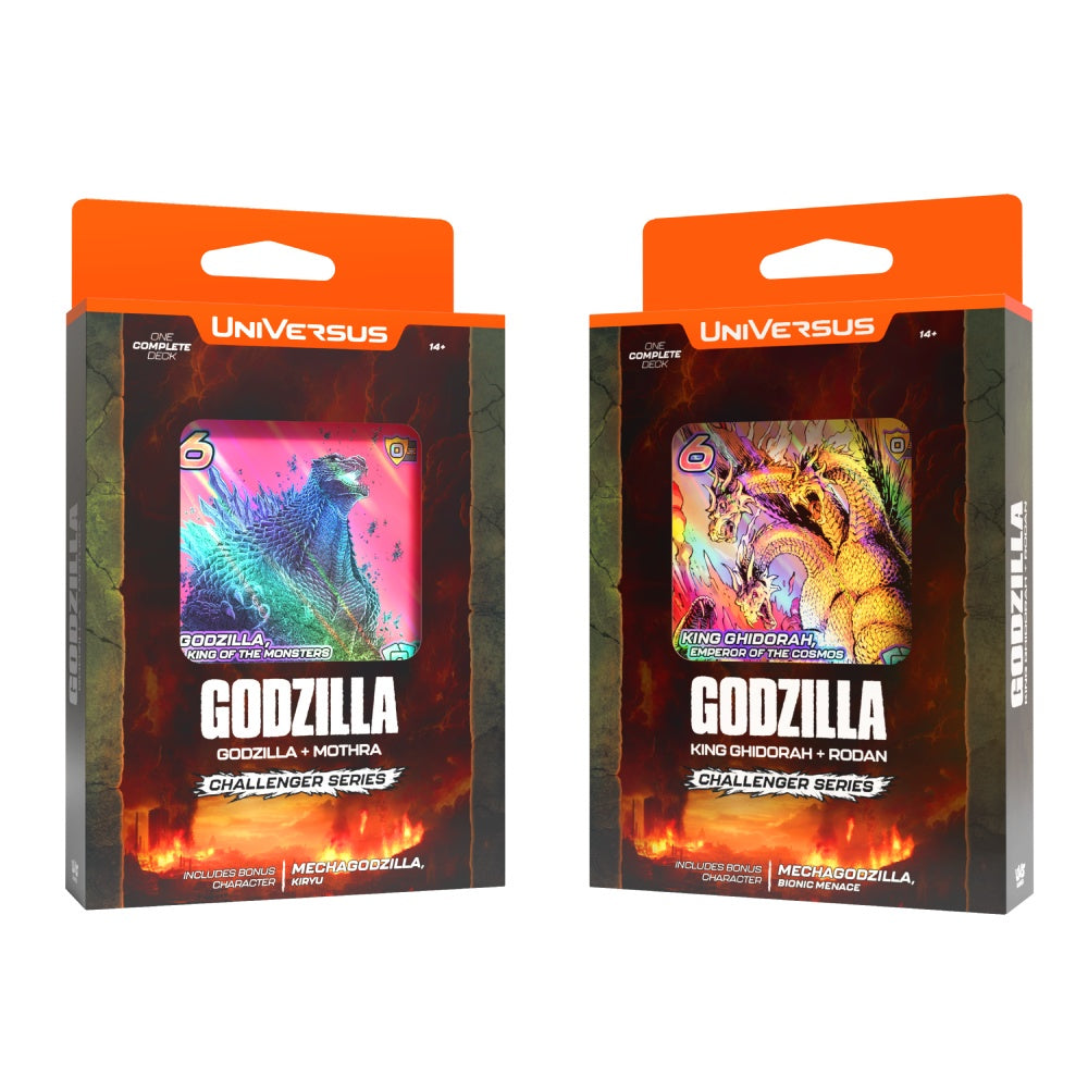 Godzilla UniVersus Challenger Series - 2 Deck Set