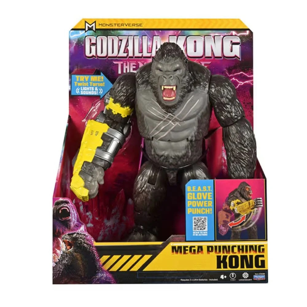 MonsterVerse Godzilla vs. Kong 2: The New Empire - Mega Punching Kong 13" Electronic Action Figure