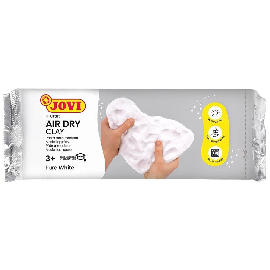 Jovi -Air Dry White Modelling Clay - 1kg