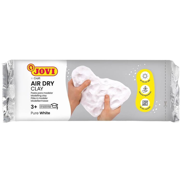 Jovi -Air Dry White Modelling Clay - 1kg