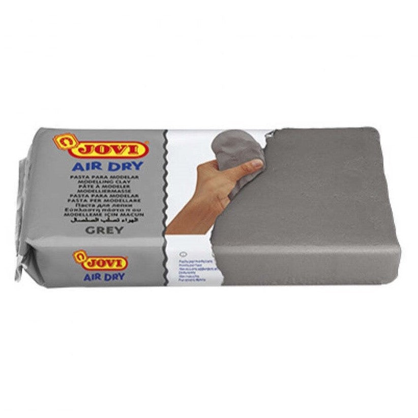 Jovi -Air Dry Grey Modelling Clay - 1kg