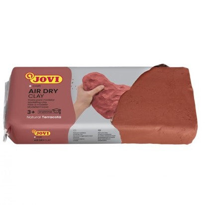Jovi -Air Dry Natural Terracotta Modelling Clay - 1kg