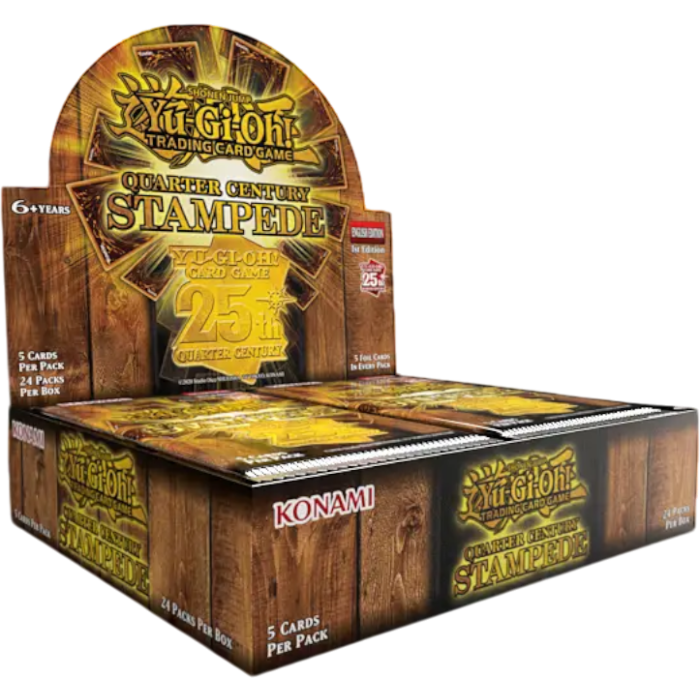 YU-GI-OH! TCG Quarter Century Stampede Booster Box