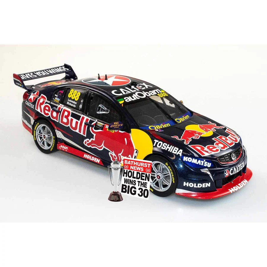 Biante HOLDEN VF COMMODORE V8 - RED BULL RACING AUSTRALIA - LOWNDES/RICHARDS #888 - 2015 BATHURST 1000 WINNER - 1:18 Scale Diecast Model Car