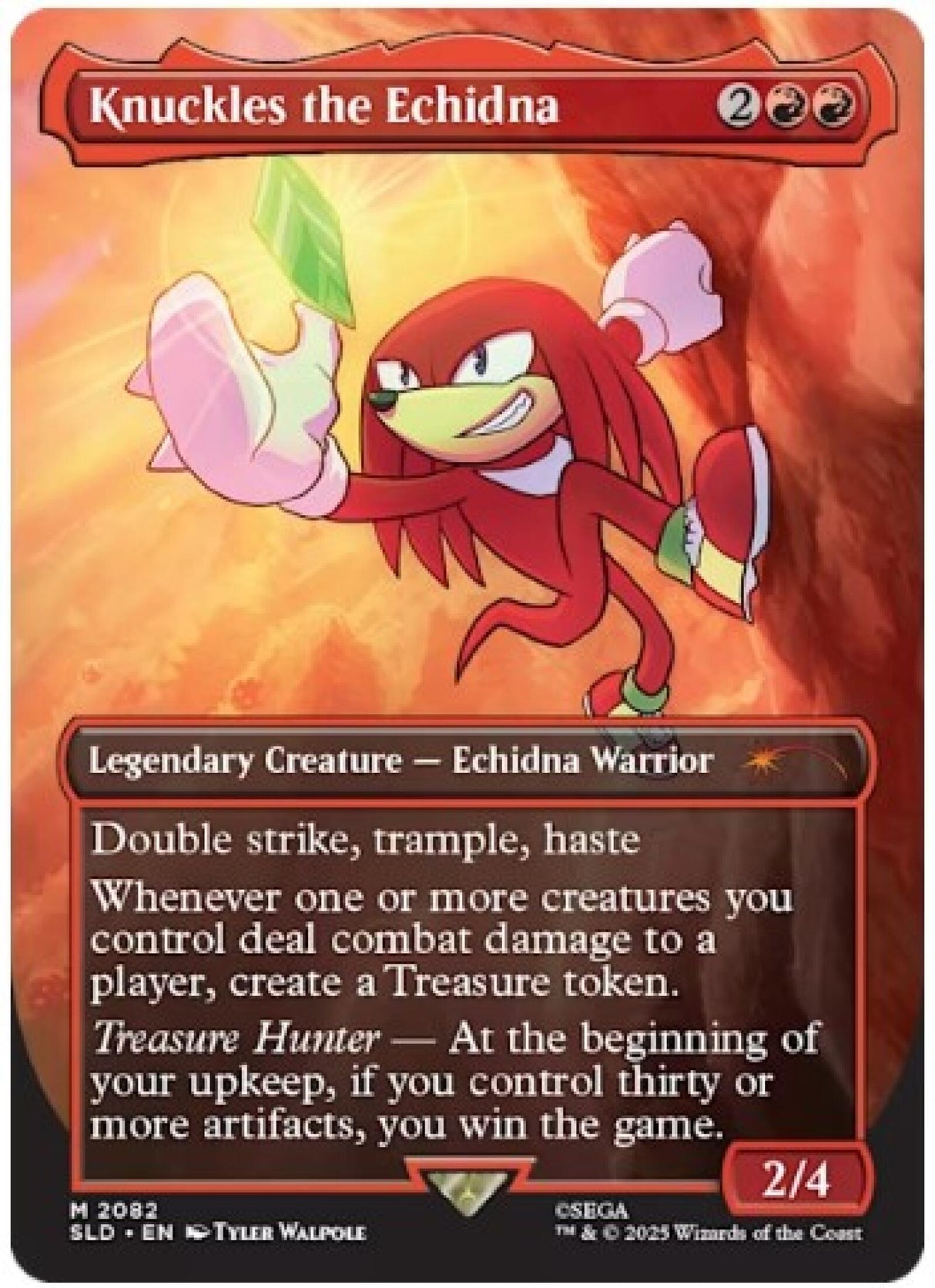 Magic the Gathering Secret Lair x Sonic the Hedgehog Friends and Foes (Non-Foil)