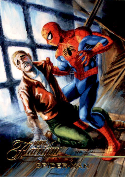 Spider-man, FT-8, Flairium, 2023 Fleer Marvel Flair