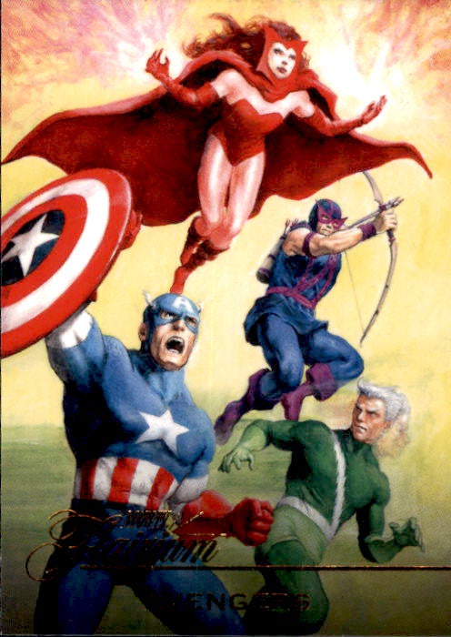 Avengers, FT-38, Flairium, 2023 Fleer Marvel Flair