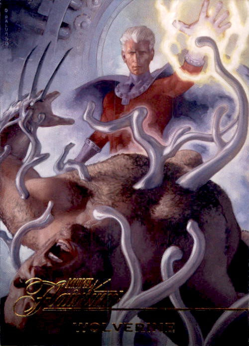 Wolverine, FT-50, Flairium, 2023 Fleer Marvel Flair