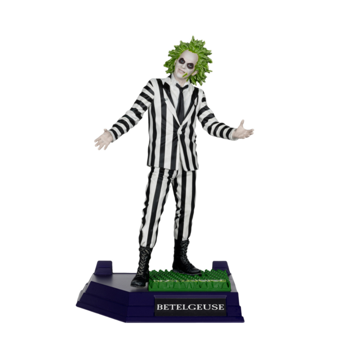 Beetlejuice (1988) - Beetlejuice (Betelgeuse) McFarlane Movie Maniacs 6" Scale PVC Statue