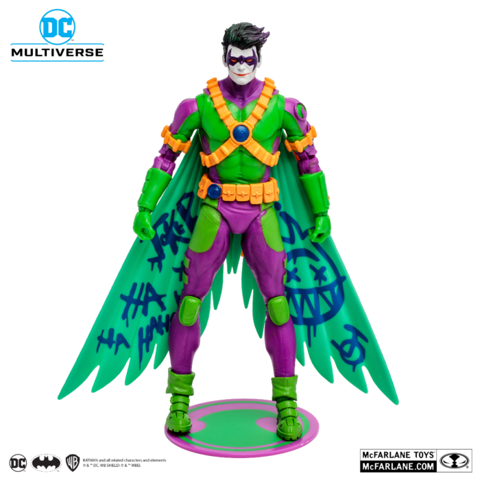 Teen Titans - Red Robin (The New 52) Jokerized DC Multiverse Gold Label 7" Scale McFarlane Action Figure