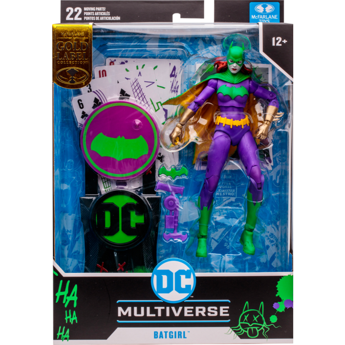 Batman: Three Jokers - Batgirl (Jokerized) DC Multiverse Gold Label 7" Scale McFarlane Action Figure