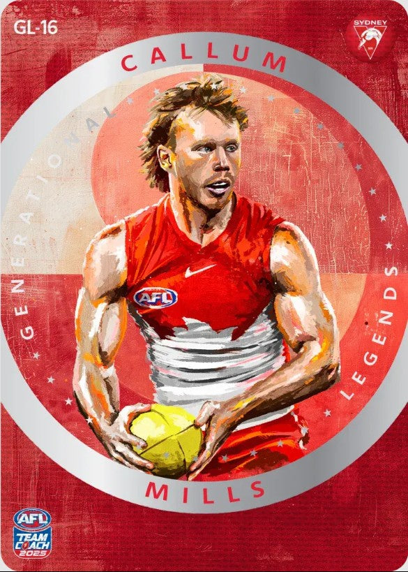 Callum Mills, TEAM Generational Legends, 2025 Teamcoach AFL