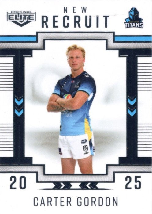 Carter Gordon, New Recruit, 2025 TLA Elite NRL Rugby League