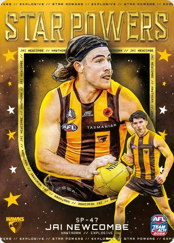 Jai Newcombe, SP-47, TEAM Star Powers, 2025 Teamcoach AFL