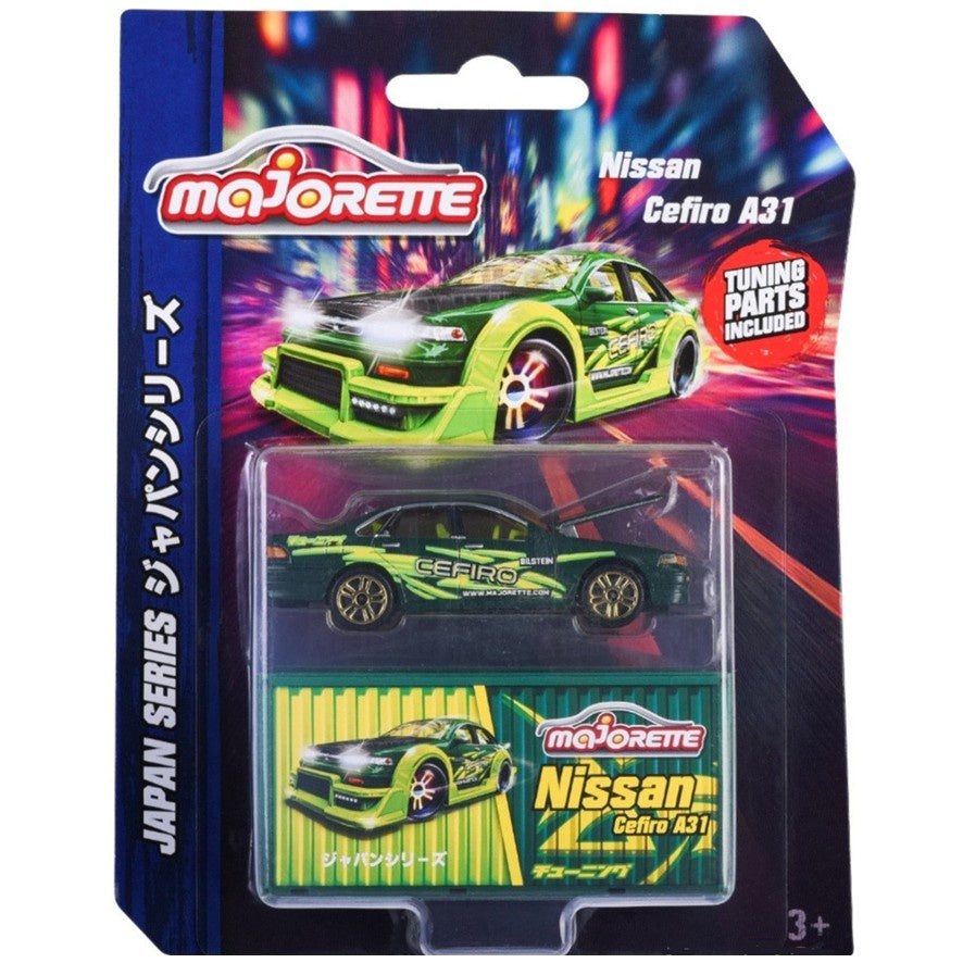 Majorette - Nissan Cefiro A31 - Japan Series Deluxe, 1:64 Scale Diecast Car