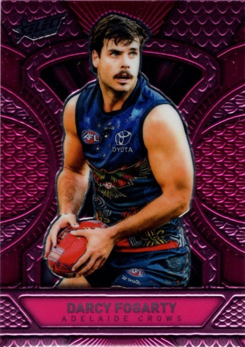 Darcy Fogarty, LDP2, Luminous Dragon Scales Pink, 2025 Select AFL Footy Stars