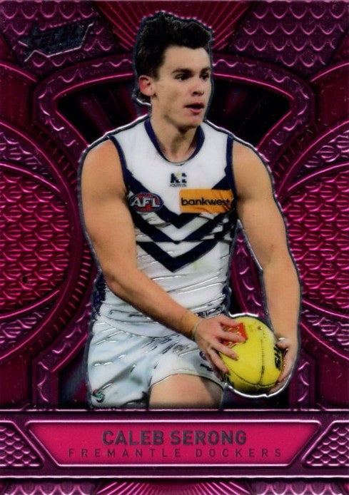 Caleb Serong, LDP30, Luminous Dragon Scales Pink, 2025 Select AFL Footy Stars