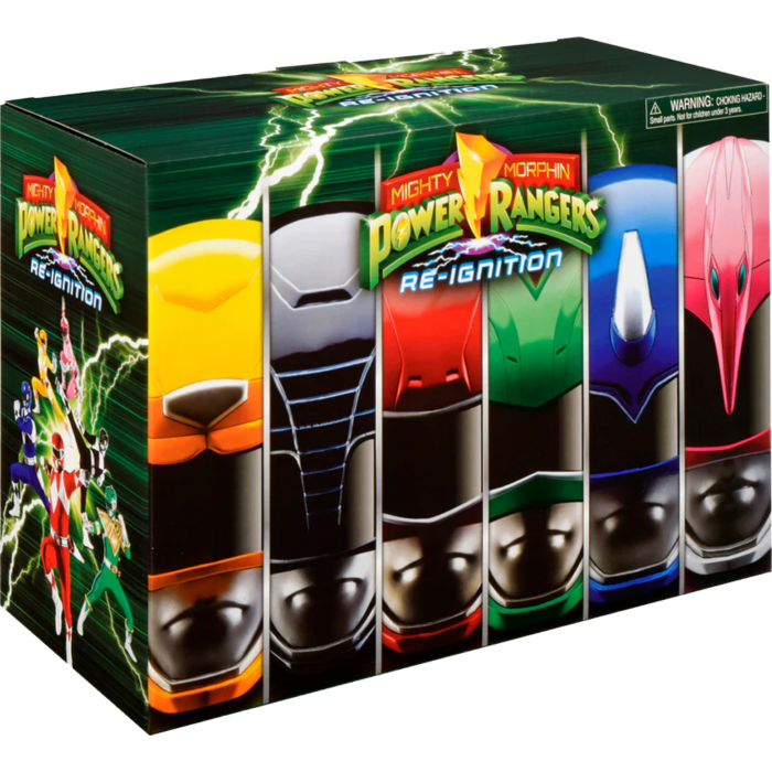 Mighty Morphin Power Rangers Re-Ignition 6 Action Figure Box Set