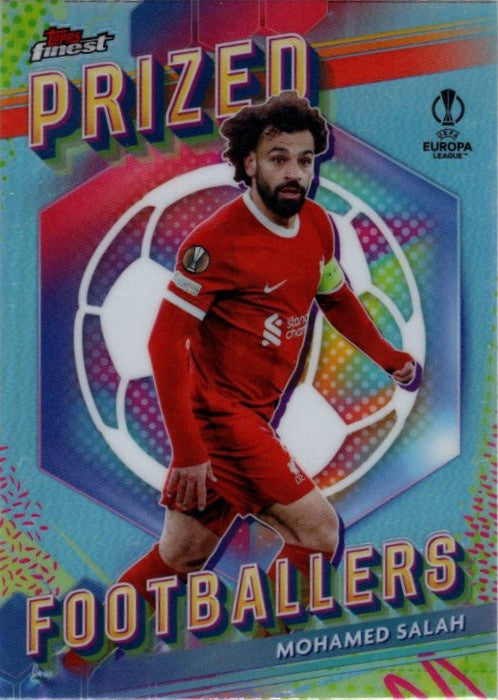 Mohamed Salah, Prized Footballer, 2023-24 Topps Finest UEFA Champions League Soccer
