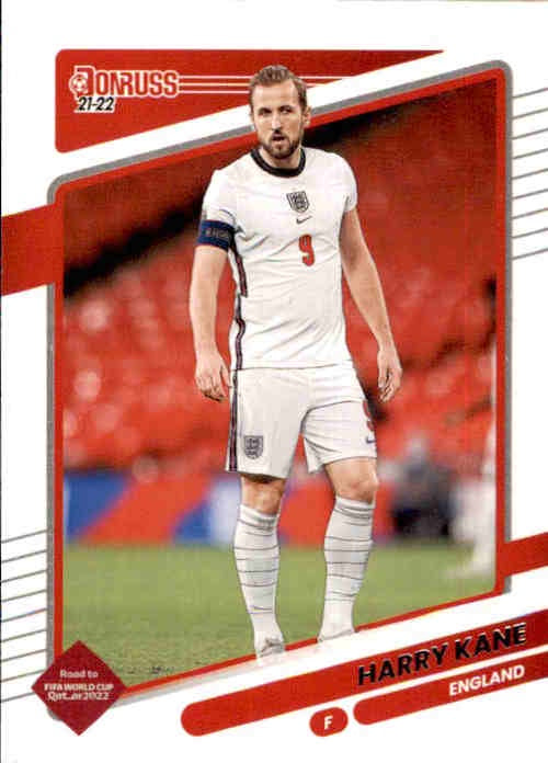 Harry Kane, 2021-22 Panini Donruss Soccer Road To FIFA World Cup Qatar