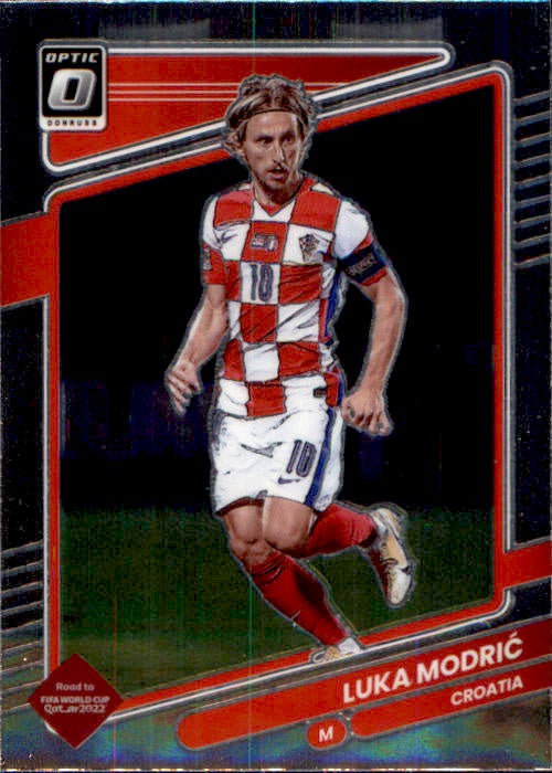 Luka Modric, Optic, 2021-22 Panini Donruss Soccer Road To FIFA World Cup Qatar