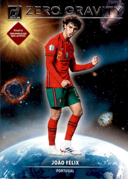 Joao Felix, Zero Gravity, 2021-22 Panini Donruss Soccer Road To FIFA World Cup Qatar