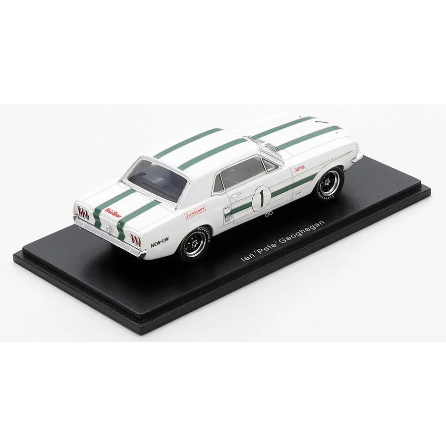 Spark SP279, FORD MUSTANG - 1969 ATCC WINNER - GEOGHEGAN - 1:43 Scale Resin Model Car