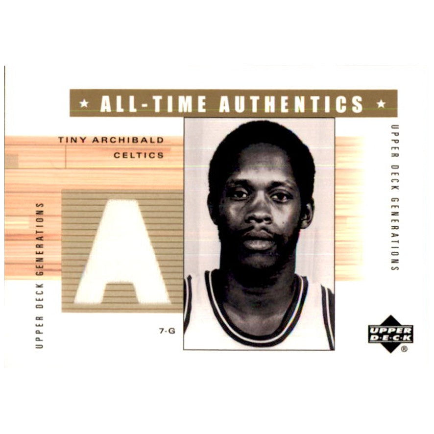 Tiny Archibald, All-Time Authentics, 2002-03 Upper Deck Generations Basketball NBA