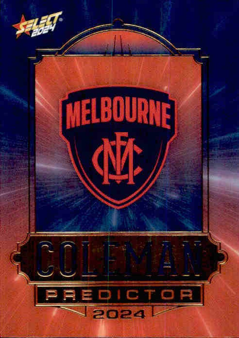 Melbourne Demons, Gold Coleman Medal Predictor, 2024 Select AFL Footy Stars