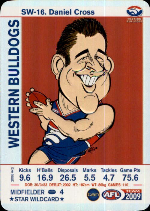 Daniel Cross, Star Wildcard, 2009 Teamcoach AFL