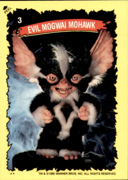 Gremlins 2 Sticker Set, 1990 Topps