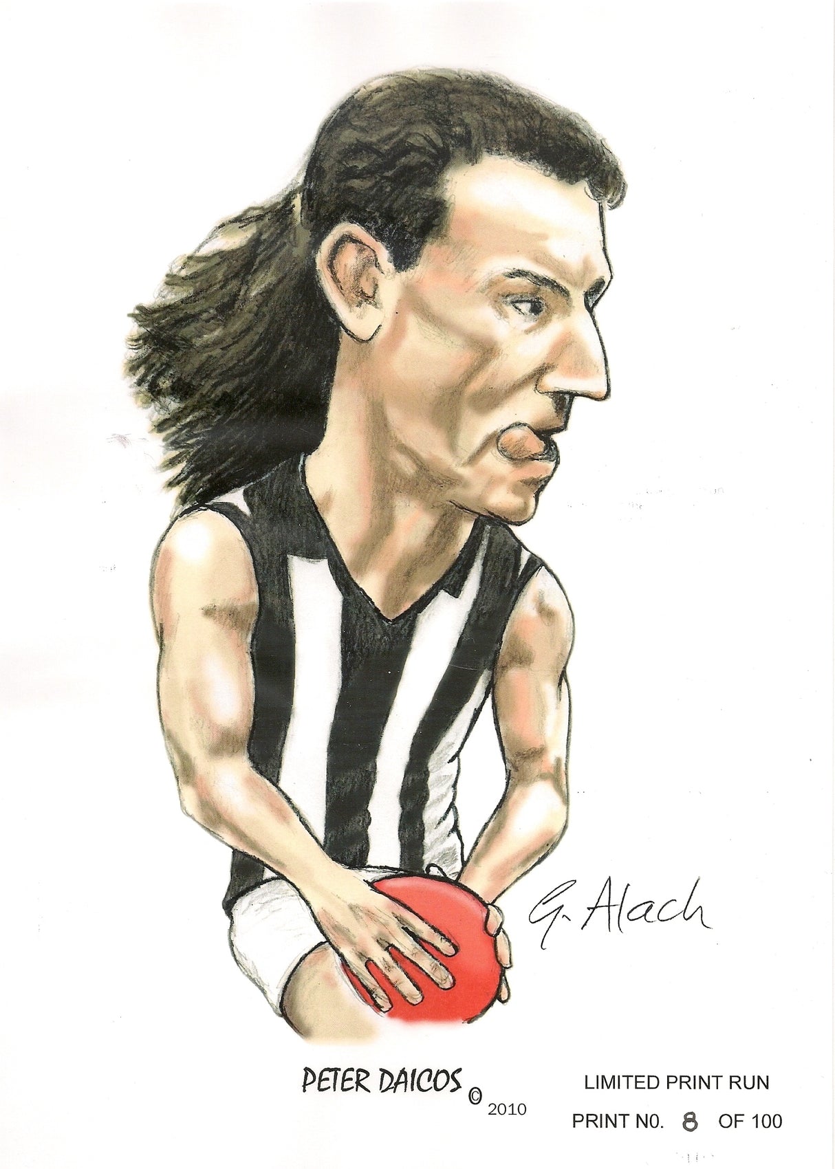Peter Daicos, GregsArt A4 Print