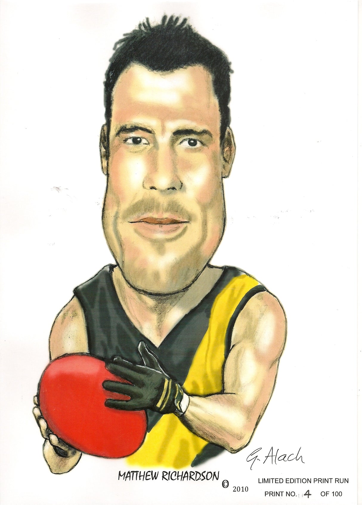 Matthew Richardson, GregsArt A4 Print