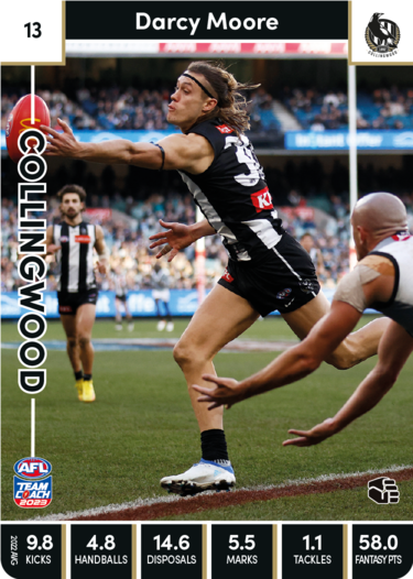 2023 Teamcoach AFL Common Cards - Cards 1 to 100 - Pick Your Card