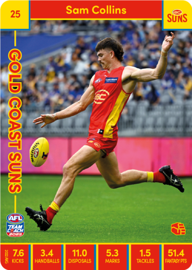 2023 Teamcoach AFL Common Cards - Cards 1 to 100 - Pick Your Card